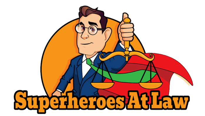 Superheroes At Law,P.C.  Logo